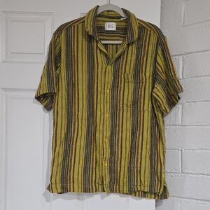 BDG Multicolor Striped Casual Shirt Size Medium